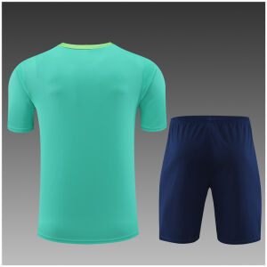 Kids Brazil Short Training Suit Green 2024