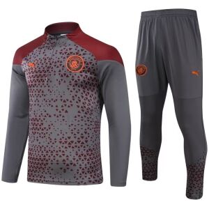 Mens Manchester City Training Suit Grey 2023/24
