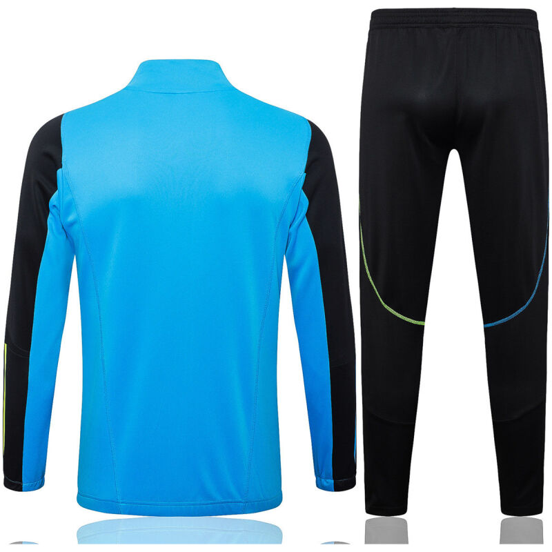 Mens Arsenal Jacket + Pants Training Suit Blue 2023/24