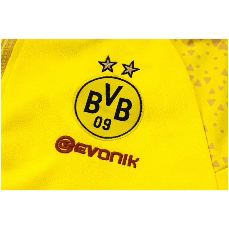 Mens Borussia Dortmund Hoodie Sweatshirt + Pants Training Suit Yellow 2023/24