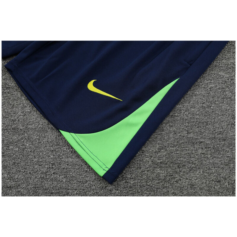 Mens Brazil Short Training Suit Green 2024