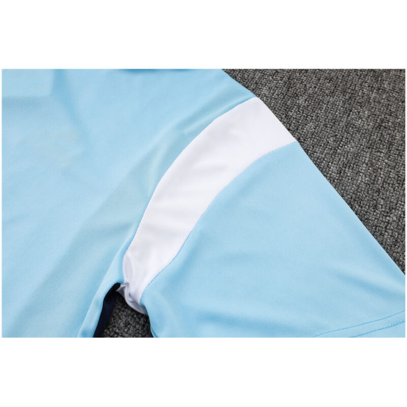 Mens Manchester City Polo Shirt Blue 2023/24