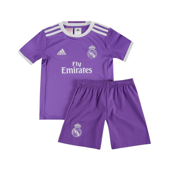 Kinder Retro Real Madrid Auswärts Trikot 2016/17