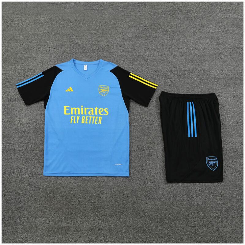 Mens Arsenal Short Training Suit Blue 2023/24