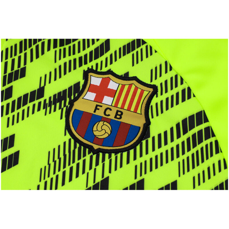 Mens Barcelona Training Suit Yellow 2023/24