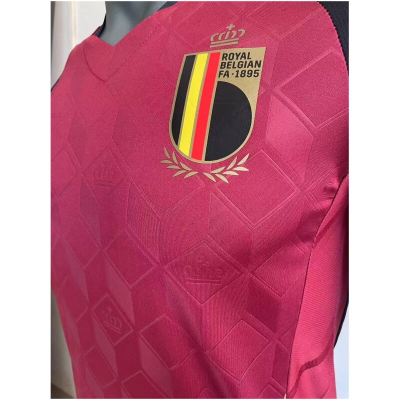 Mens Belgium Home Authentic Jersey 2024 – Match