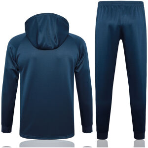 Mens France Hoodie Sweatshirt + Pants Training Suit Royal 2024