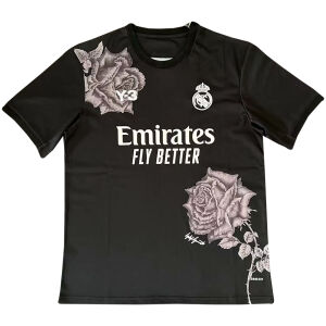 Herren Real Madrid Sonderausgabe Schwarz Y3 Jersey 2024/25