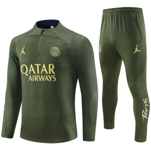 Mens PSG x Jordan Training Suit Green 2023/24