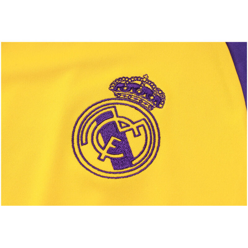 Mens Real Madrid Polo Shirt Yellow 2023/24