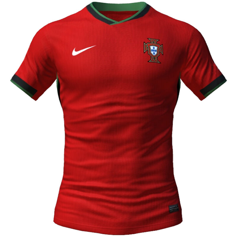 Mens Portugal Home Authentic Jersey 2024 – Match