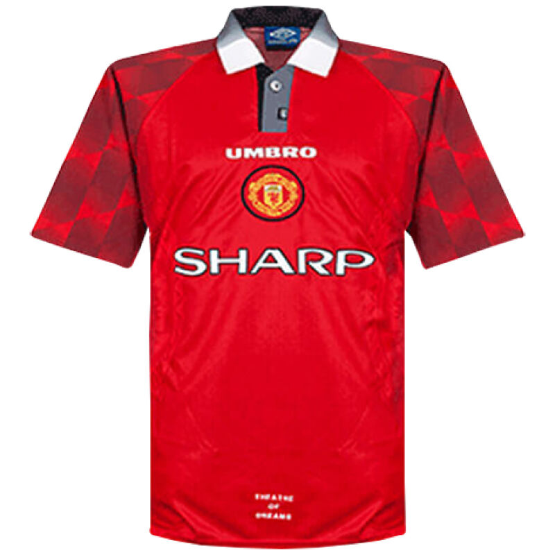 Mens Manchester United Retro Home Jersey 1996/97