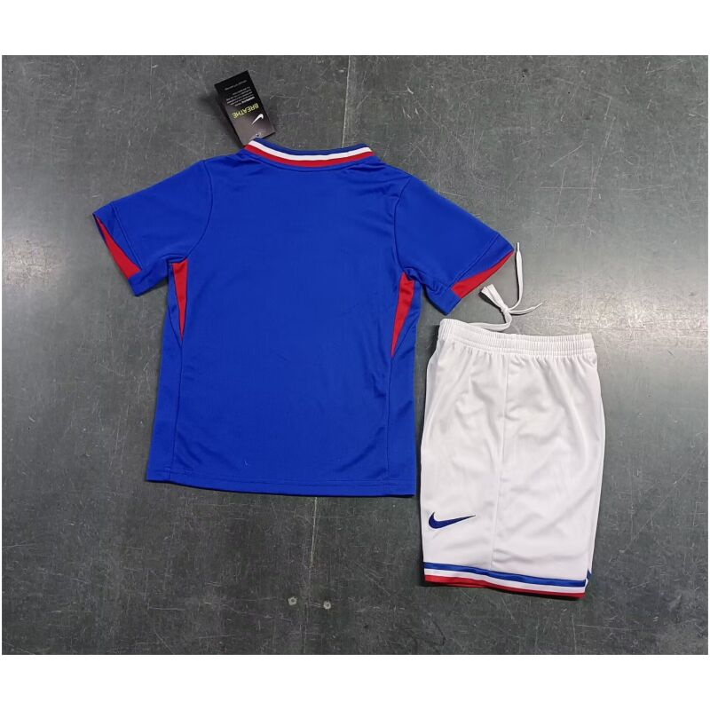 Kinder Frankreich Heim Trikot 2024