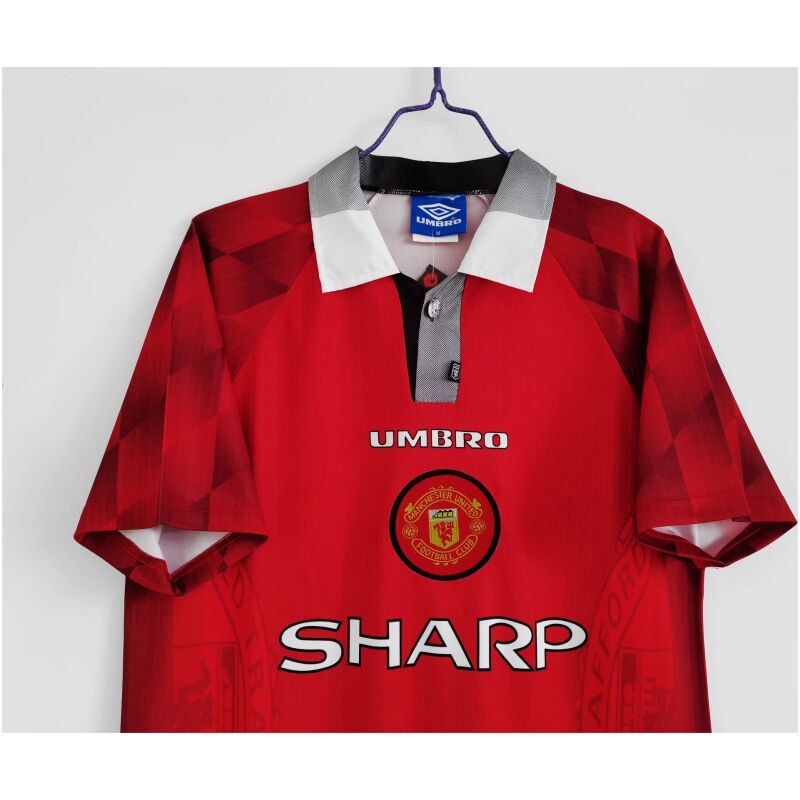Mens Manchester United Retro Home Jersey 1996/97