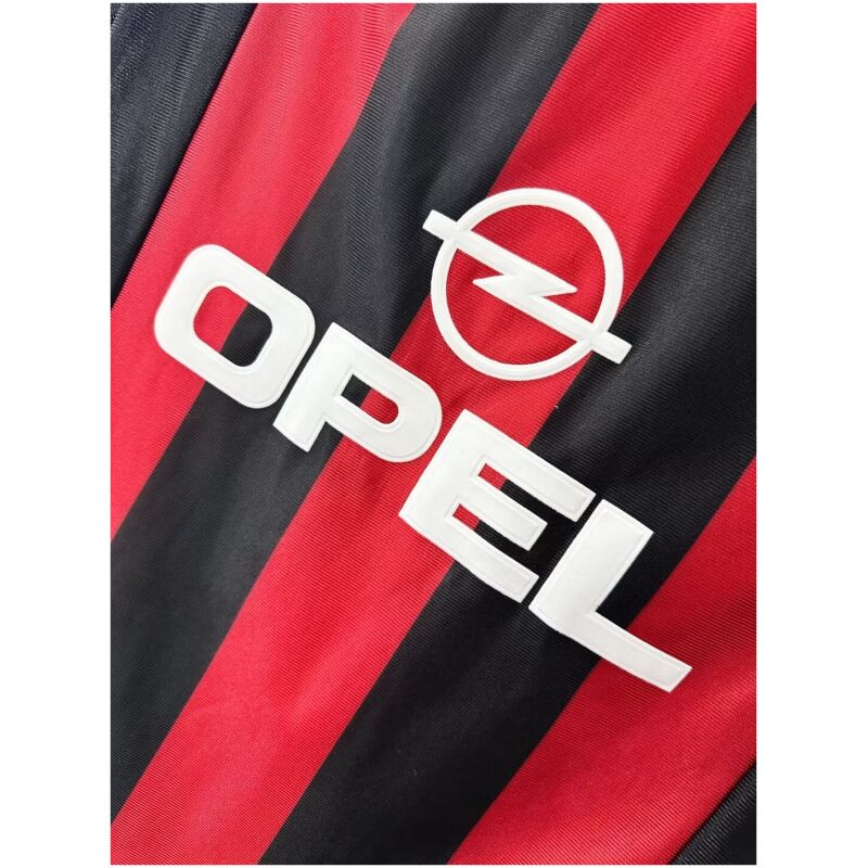 Mens AC Milan Retro Home Jersey 1998/99