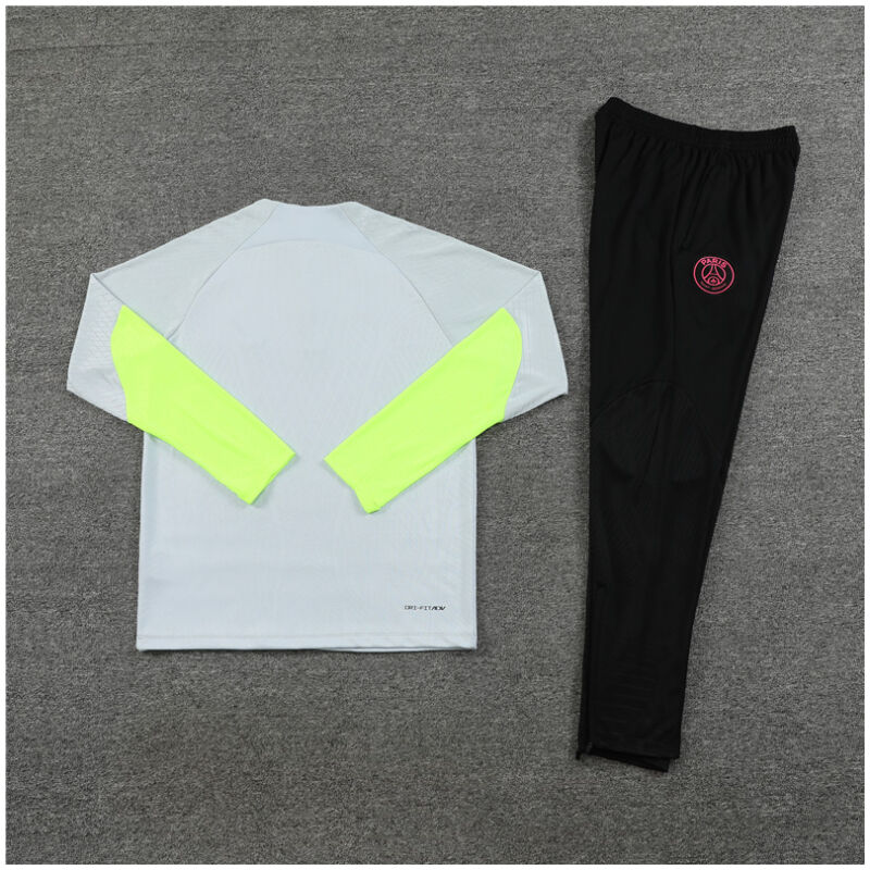 Kids PSG Training Suit Light Grey 2023/24