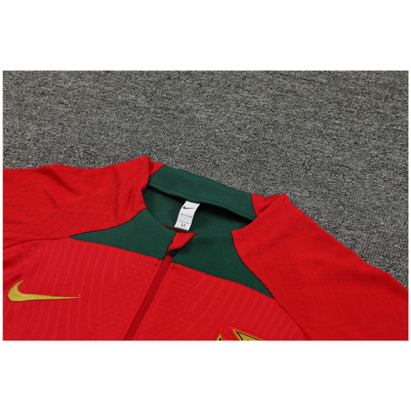 Mens Portugal Training Suit Red 2024