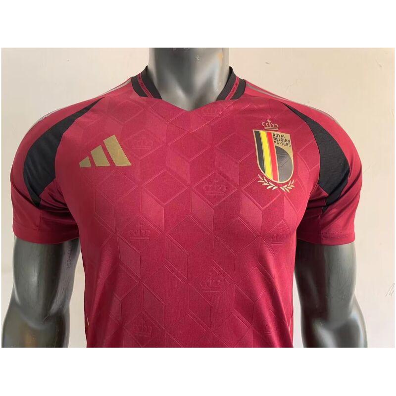 Mens Belgium Home Authentic Jersey 2024 – Match