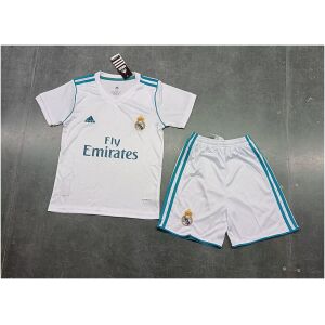 Kids Retro Real Madrid Home Jersey 2017/18