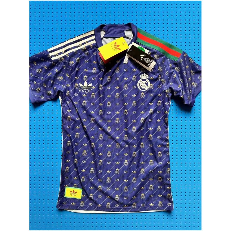 Mens Real Madrid x Gucci Special Edtion Purple Jersey 2024/25 – Match