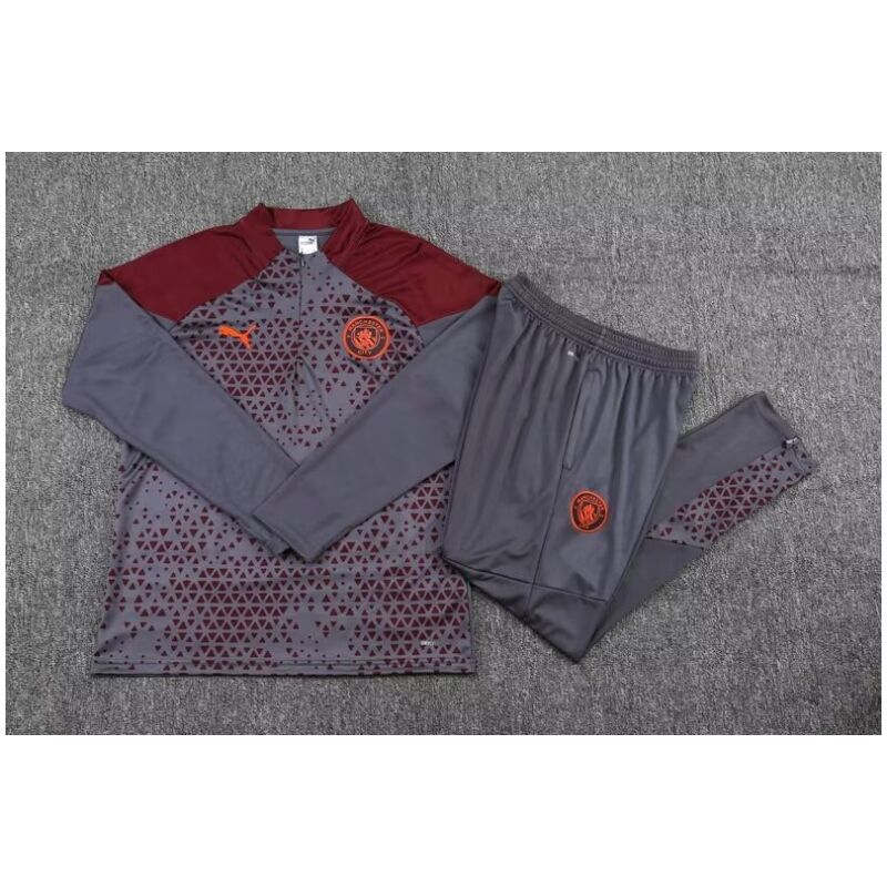 Mens Manchester City Training Suit Grey 2023/24