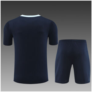 Kids France Short Training Suit Royal 2024