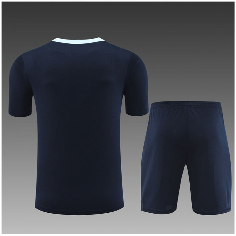 Kids France Short Training Suit Royal 2024