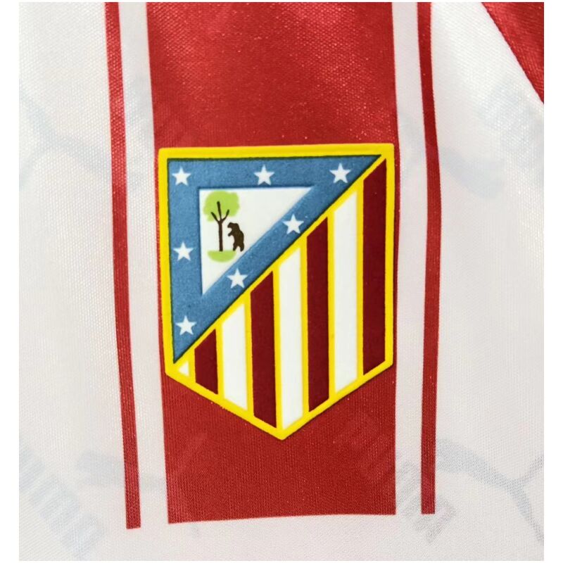Mens Atletico Madrid Retro Home Jersey 1994/95