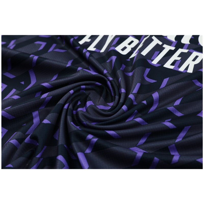 Mens Real Madrid Short Training Suit Purple 2023/24