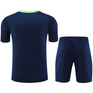 Mens Brazil Short Training Suit Royal 2024