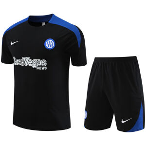 Mens Inter Milan Short Training Suit Black 2024/25