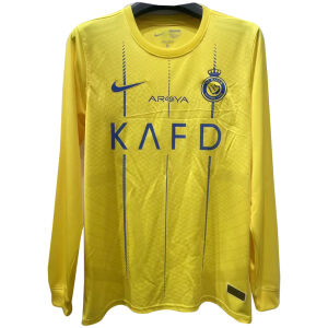 Mens Riyadh Al-Nassr Home Jersey Long Sleeve 2023/24