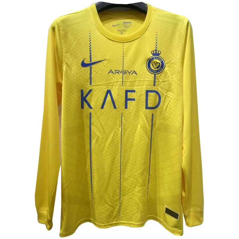 Mens Riyadh Al-Nassr Home Jersey Long Sleeve 2023/24