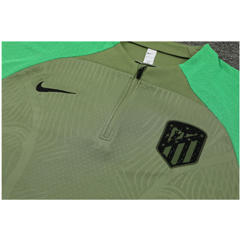 Mens Atletico Madrid Training Suit Army Green 2023/24