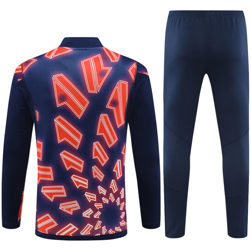 Mens Juventus Training Suit Royal – Red 2023/24