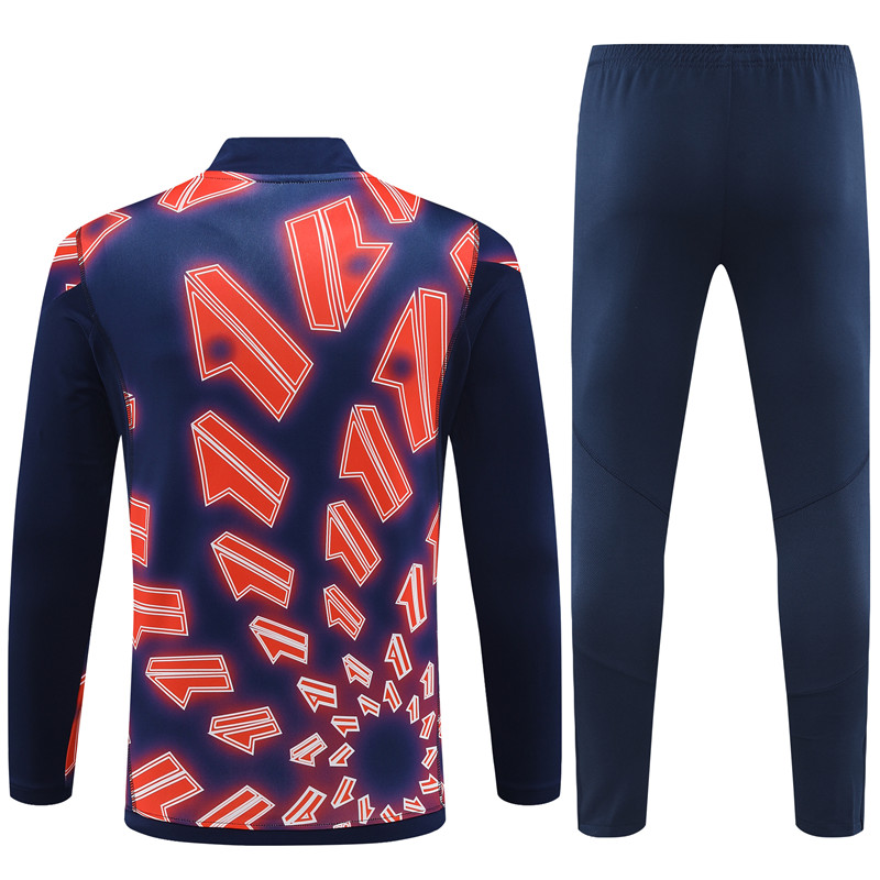 Mens Juventus Training Suit Royal – Red 2023/24