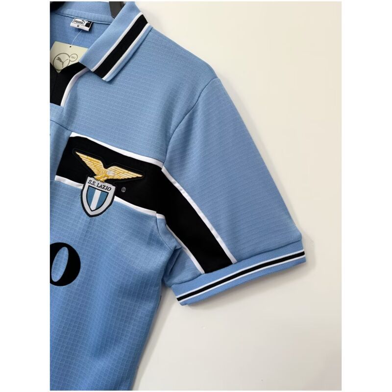 Mens S.S. Lazio Retro Home Jersey 1998/99