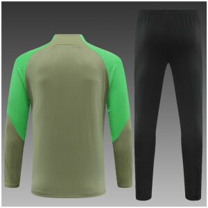 Kids Atletico Madrid Training Suit Army Green 2023/24