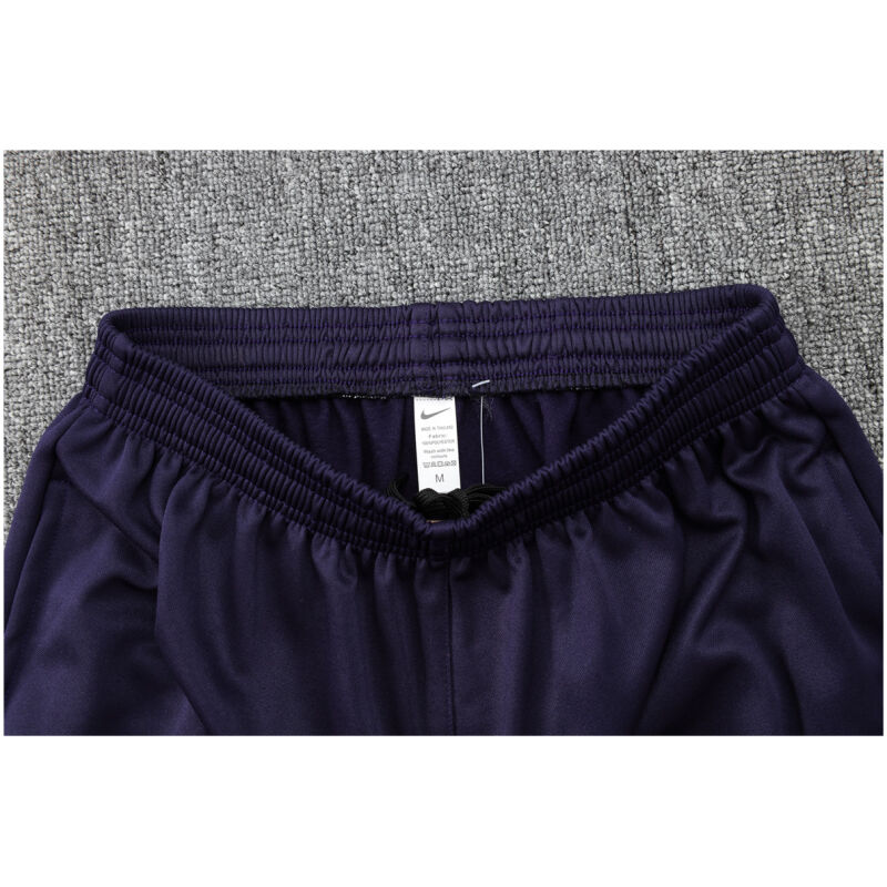 Mens PSG Hoodie Jacket + Pants Training Suit Dark Purple 2023/24