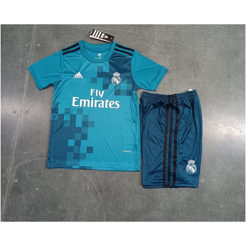 Kids Retro Real Madrid Away Jersey 2017/18