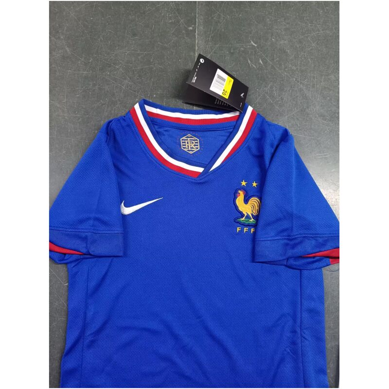 Kinder Frankreich Heim Trikot 2024