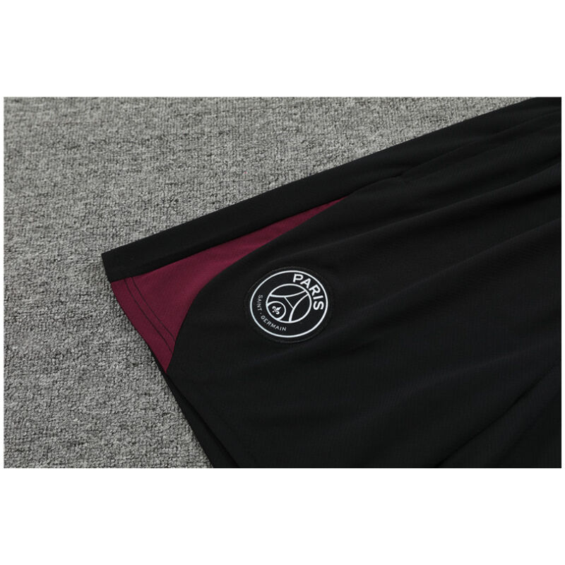 Mens PSG Short Training Suit Burgundy 2024/25