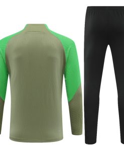 Mens Atletico Madrid Training Suit Army Green 2023/24