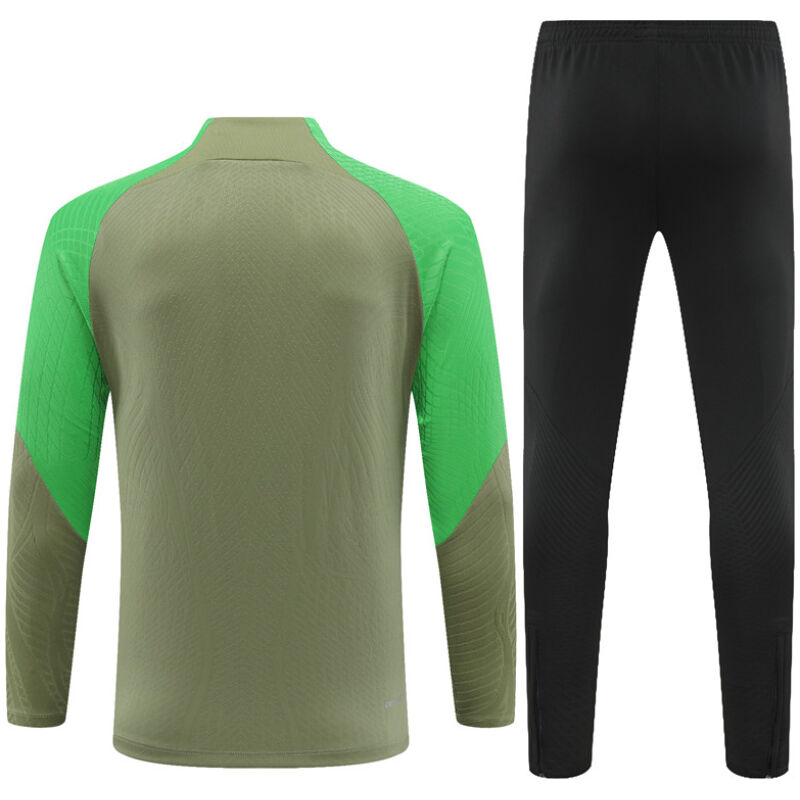 Mens Atletico Madrid Training Suit Army Green 2023/24