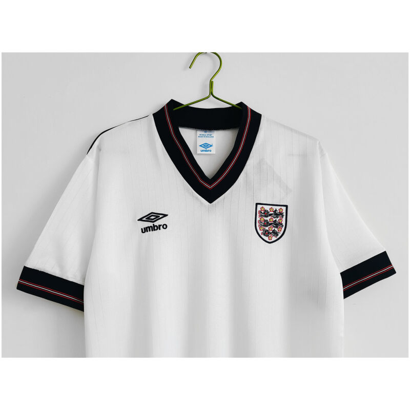 Mens England Retro Home Jersey 1984/87