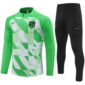 Mens Atletico Madrid Training Suit Green 2023/24