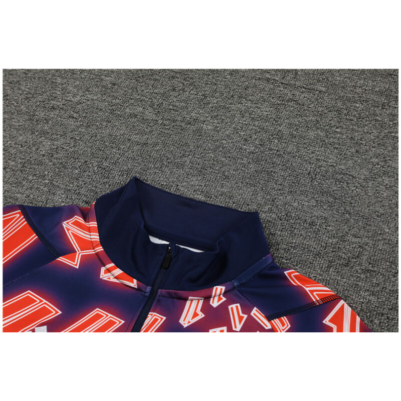 Mens Juventus Training Suit Royal – Red 2023/24