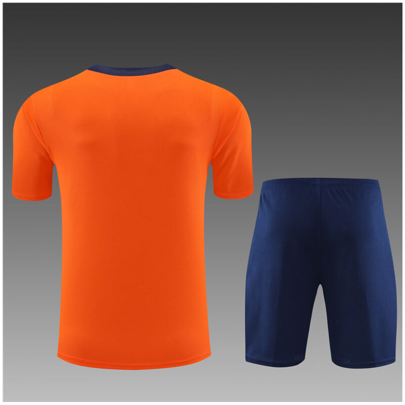 Kids Netherlands Short Training Suit Orange 2024
