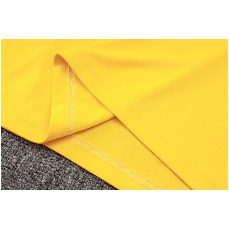 Mens Real Madrid Polo Shirt Yellow 2023/24