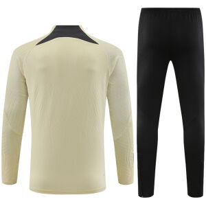 Mens PSG x Jordan Training Suit Beige 2023/24